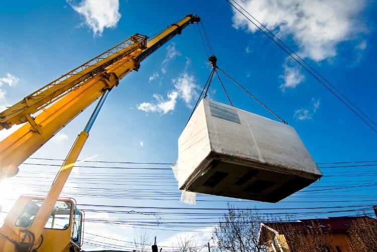Chiller Crane Lifting Services Singapore