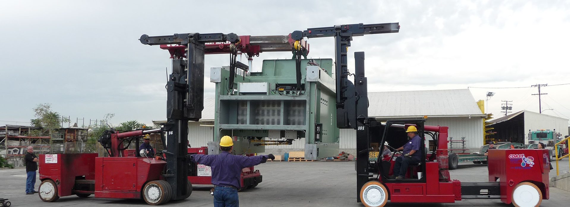 Industrial Machinery Transport Singapore
